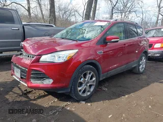 2015 Ford Escape Titanium with VIN 1FMCU9J91FUA97855, listed as a IAAI auction lot 41689650 with 125,487 mi miles. Bid and sale history available at carsss.com. Image 17.