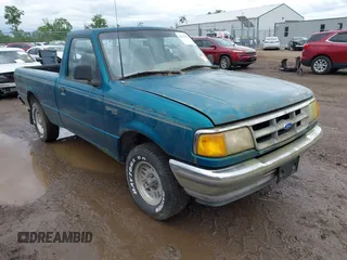 1993 Ford Ranger Splash with VIN 1FTCR10U9PPB79684, listed as a IAAI auction lot 42331904 with 97,593 mi miles and . Bid and sale history available at DreamBid. Image 1.