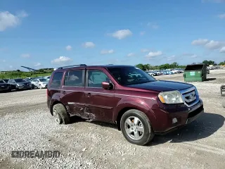 2011 Honda Pilot EX-L with VIN 5FNYF4H53BB024208, listed as a Copart auction lot 51215955 with 212,220 mi miles and Salvage Title. Bid and sale history available at DreamBid. Image 12.