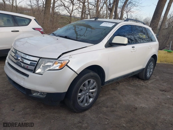 2010 Ford Edge SEL with VIN 2FMDK3JC2ABA64333, listed as a IAAI auction lot 41836929 with 192,910 mi miles. Bid and sale history available at carsss.com. Image 2.
