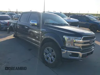 2018 Ford F-150 XL with VIN 1FTEW1EG4JFA44162, listed as a IAAI auction lot 41843725 with 214,775 mi miles and . Bid and sale history available at DreamBid. Image 1.