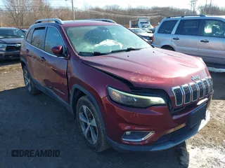 2019 Jeep Cherokee Limited with VIN 1C4PJMDX6KD337276, listed as a IAAI auction lot 41572575 with 76,233 mi miles and . Bid and sale history available at DreamBid. Image 17.