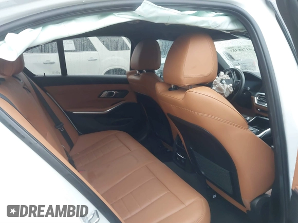 2019 BMW 3 Series 330i with VIN WBA5R1C54KAK09616, listed as a IAAI auction lot 41708353 with 46,277 mi miles and . Bid and sale history available at DreamBid. Image 8.