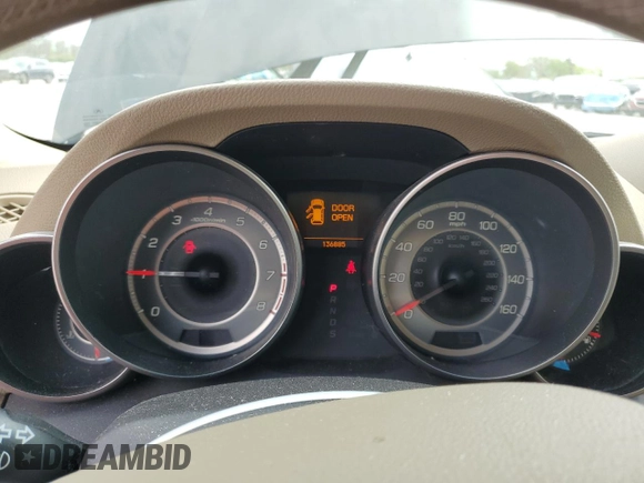 2012 Acura MDX Tech Pkg with VIN 2HNYD2H31CH500292, listed as a Copart auction lot 54661635 with 136,885 mi miles and Salvage Title. Bid and sale history available at carsss.com. Image 9.