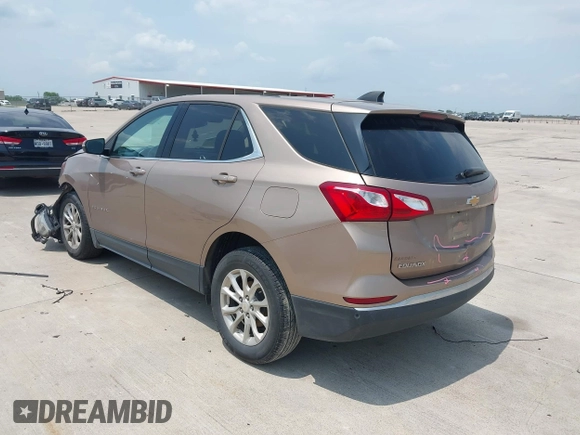 2019 Chevrolet Equinox LT with VIN 2GNAXUEV9K6169267, listed as a IAAI auction lot 42118122 with 106,209 mi miles and . Bid and sale history available at DreamBid. Image 3.