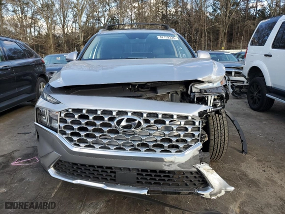 2022 Hyundai Santa Fe SEL with VIN 5NMS24AJ4NH434768, listed as a Copart auction lot 42152325 with 59,230 mi miles and Salvage Title. Bid and sale history available at carsss.com. Image 5.