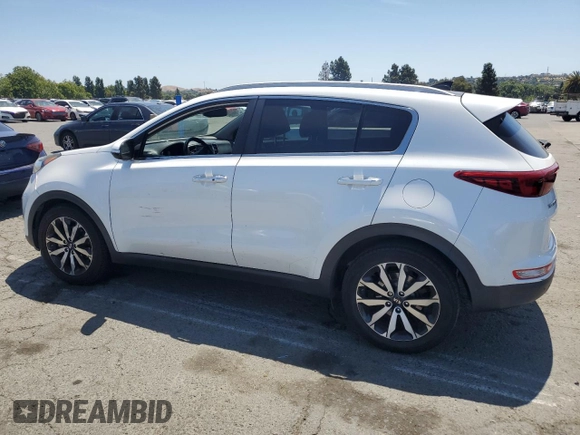2017 Kia Sportage EX with VIN KNDPN3AC8H7228437, listed as a Copart auction lot 57496625 with 264,814 mi miles and Clean title. Bid and sale history available at DreamBid. Image 2.