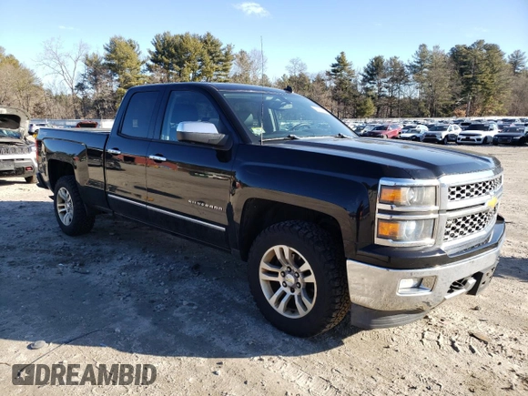 2014 Chevrolet Silverado 1500 LTZ with VIN 1GCVKSEC8EZ243668, listed as a Copart auction lot 48626355 with 163,054 mi miles and Clean Title. Bid and sale history available at DreamBid. Image 4.