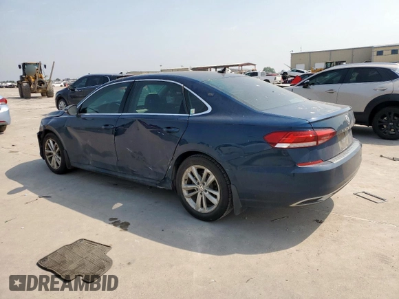 2020 Volkswagen Passat SE with VIN 1VWSA7A34LC019688, listed as a Copart auction lot 56593315 with 103,612 mi miles and Salvage title. Bid and sale history available at DreamBid. Image 2.