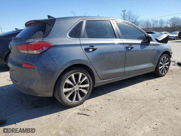 2019 Hyundai Elantra GT with VIN KMHH35LE4KU113780, listed as a Copart auction lot 47171385 with 93,467 mi miles and Salvage Title. Bid and sale history available at carsss.com. Image 3.