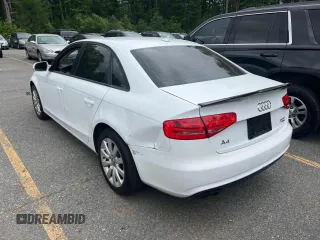 2013 Audi A4 Premium with VIN WAUBFAFL0DN036100, listed as a Copart auction lot 59187055 with 137,000 mi miles and Clean title. Bid and sale history available at DreamBid. Image 3.