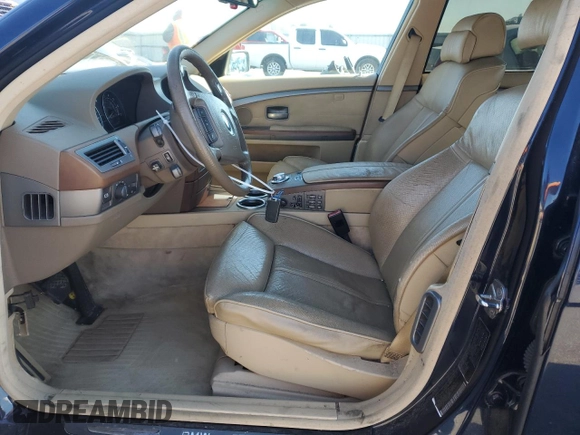 2003 BMW 7 Series 745i z VIN WBAGL63433DP63566, wystawiony jako Copart lot #87365424 z przebiegiem 167 697 mil mil oraz Szkoda całkowita • Salvage title. Historia ofert i sprzedaży dostępna na DreamBid. Obrazek 7.