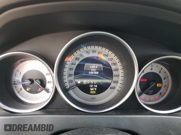 2013 Mercedes-Benz C C 350 with VIN WDDGJ5HB9DF952650, listed as a Copart auction lot 44808865 with 149,784 mi miles and Salvage Title. Bid and sale history available at carsss.com. Image 9.