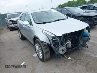 2019 Cadillac XT5 Premium Luxury AWD with VIN 1GYKNFRS6KZ245024, listed as a IAAI auction lot 42490970 with 54,917 mi miles and . Bid and sale history available at DreamBid. Image 1.