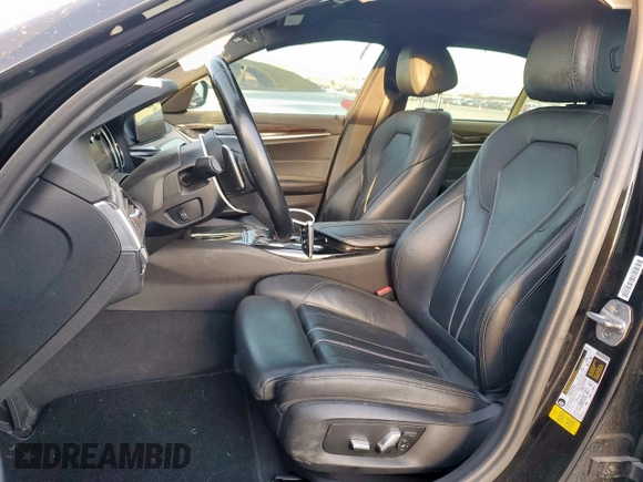 2018 BMW 5 Series 530i with VIN WBAJA5C56JWA37218, listed as a Copart auction lot 49632555 with Not Provided miles and Clean Title. Bid and sale history available at DreamBid. Image 7.