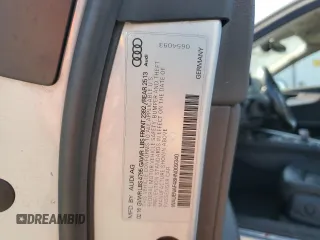 2017 Audi A4 Premium Plus with VIN WAUENAF48HN009340, listed as a Copart auction lot 54080165 with 120,977 mi miles and Salvage title. Bid and sale history available at DreamBid. Image 12.