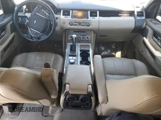 2011 Land Rover Range Rover Sport HSE Lux with VIN SALSK2D4XBA709309, listed as a Copart auction lot 53298035 with 153,039 mi miles and Salvage title. Bid and sale history available at DreamBid. Image 8.