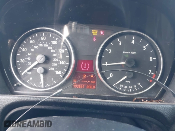 2006 BMW 3 Series 325i with VIN WBAVB13536K000100, listed as a IAAI auction lot 42282494 with 193,867 mi miles and . Bid and sale history available at DreamBid. Image 7.