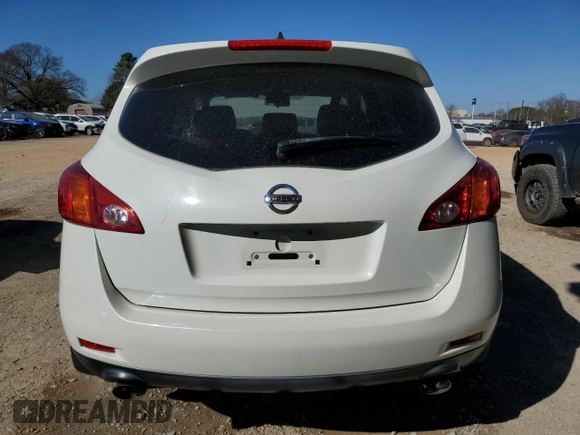 2010 Nissan Murano S with VIN JN8AZ1MU5AW007798, listed as a Copart auction lot 48415985 with 135,193 mi miles and Salvage Title. Bid and sale history available at carsss.com. Image 6.