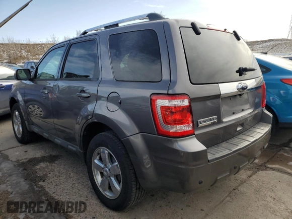 2011 Ford Escape Limited with VIN 1FMCU9E74BKA49796, listed as a Copart auction lot 88806765 with 117,537 mi miles and Clean Title. Bid and sale history available at DreamBid. Image 2.