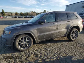 2021 Jeep Grand Cherokee 80th Anniversary with VIN 1C4RJFBG7MC587111, listed as a Copart auction lot 46335985 with 117,135 mi miles and Salvage Title. Bid and sale history available at carsss.com. Image 1.