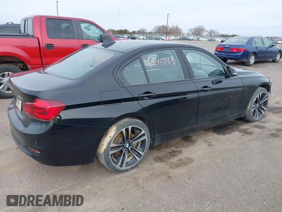 2018 BMW 3 Series 330i xDrive with VIN WBA8D9C54JEM31381, listed as a IAAI auction lot 41904785 with 64,796 mi miles and . Bid and sale history available at DreamBid. Image 4.