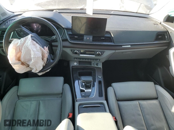 2021 Audi Q5 Prestige with VIN WA1CAAFY3M2097230, listed as a Copart auction lot 72965054 with 0 mi miles and Salvage Title. Bid and sale history available at carsss.com. Image 8.