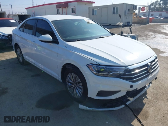 2019 Volkswagen Jetta S with VIN 3VWN57BU4KM177874, listed as a IAAI auction lot 42386870 with 102,334 mi miles and . Bid and sale history available at DreamBid. Image 1.