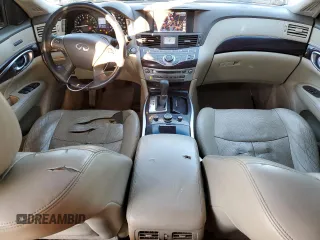 2011 Infiniti M37 with VIN JN1BY1AR6BM373546, listed as a Copart auction lot 87723595 with 284,173 mi miles and Salvage Title. Bid and sale history available at carsss.com. Image 8.