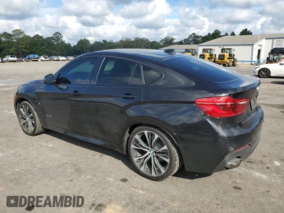 2019 BMW X6 xDrive35i with VIN 5UXKU2C59K0Z63092, listed as a Copart auction lot 72913844 with 62,189 mi miles and Salvage Title. Bid and sale history available at carsss.com. Image 2.