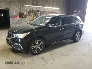 2017 Acura MDX Technology z VIN 5FRYD4H52HB016419, wystawiony jako Copart lot #59323645 z przebiegiem 106 206 mil mil oraz Szkoda całkowita • Salvage title. Historia ofert i sprzedaży dostępna na DreamBid. Obrazek 1.