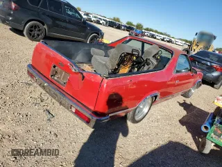 1987 Chevrolet El Camino z VIN 3GCCW80H0HS906444, wystawiony jako Copart lot #81360244 z przebiegiem 272 873 mil mil oraz Szkoda całkowita • Salvage title. Historia ofert i sprzedaży dostępna na DreamBid. Obrazek 3.