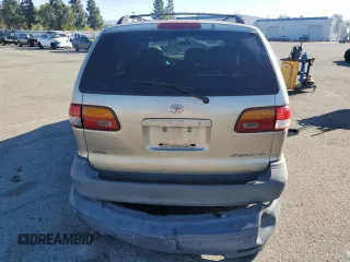2002 Toyota Sienna CE with VIN 4T3ZF19C72U491366, listed as a Copart auction lot 50246145 with 130,795 mi miles and Salvage Title. Bid and sale history available at carsss.com. Image 6.