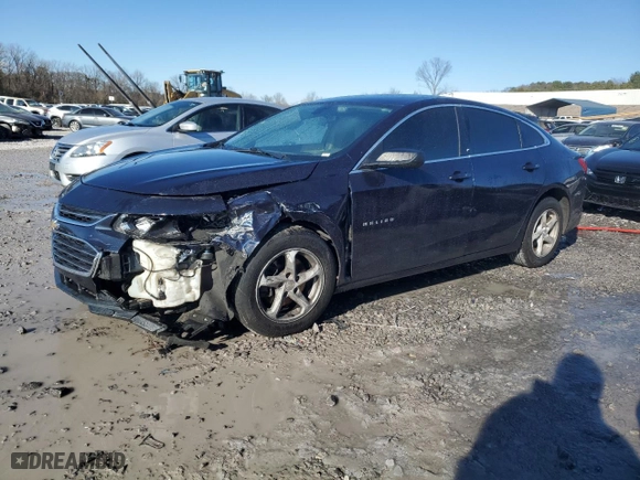 2016 Chevrolet Malibu LS with VIN 1G1ZB5ST4GF352567, listed as a Copart auction lot 41797035 with 203,542 mi miles and Salvage Title. Bid and sale history available at carsss.com. Image 1.