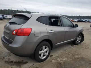2013 Nissan Rogue S with VIN JN8AS5MT0DW500280, listed as a Copart auction lot 88480955 with Not Provided miles and Salvage Title. Bid and sale history available at carsss.com. Image 3.