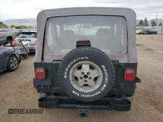 1995 Jeep Wrangler S with VIN 1J4FY19P5SP256440, listed as a Copart auction lot 82270794 with 169,070 mi miles and Clean Title. Bid and sale history available at carsss.com. Image 6.
