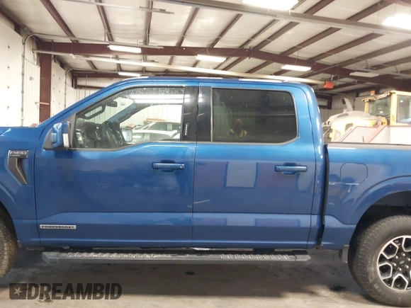 2022 Ford F-150 XL with VIN 1FTFW1ED2NFB76143, listed as a IAAI auction lot 41786244 with 20,862 mi miles. Bid and sale history available at carsss.com. Image 15.
