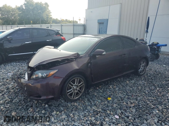 2008 Scion tC Spec with VIN JTKDE167680239778, listed as a Copart auction lot 55767875 with 188,292 mi miles and Salvage Title. Bid and sale history available at DreamBid. Image 1.