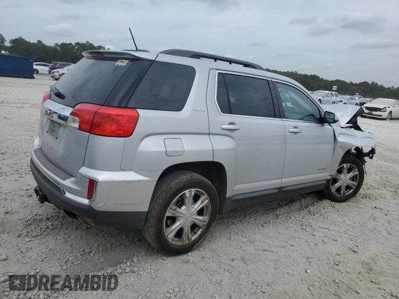 2017 GMC Terrain SLE with VIN 2GKFLNE38H6350551, listed as a Copart auction lot 85871864 with 170,801 mi miles and Salvage Title. Bid and sale history available at carsss.com. Image 3.