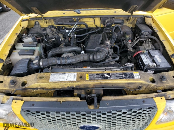 2002 Ford Ranger XL Fleet with VIN 1FTYR44U42PA83844, listed as a Copart auction lot 48069145 with 172,974 mi miles and Salvage Title. Bid and sale history available at carsss.com. Image 11.