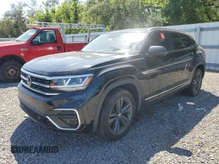2021 Volkswagen Atlas SE z VIN 1V2ME2CA0MC213388, wystawiony jako Copart lot #53405845 z przebiegiem Nie podano mil oraz Szkoda całkowita • Salvage title. Historia ofert i sprzedaży dostępna na DreamBid. Obrazek 1.