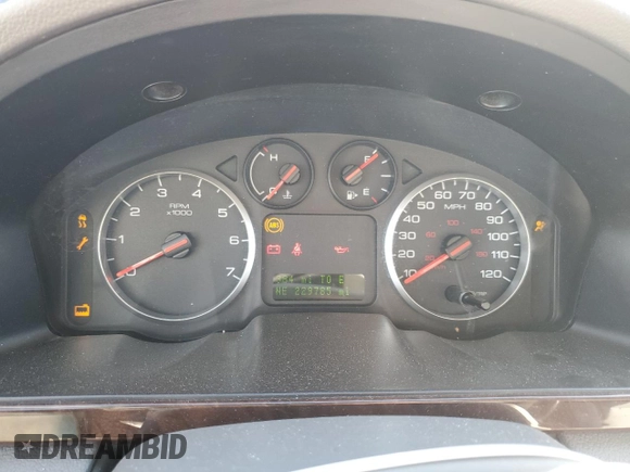 2007 Ford Five Hundred SEL with VIN 1FAHP24177G129258, listed as a Copart auction lot 80101164 with 229,785 mi miles and Salvage Title. Bid and sale history available at carsss.com. Image 9.