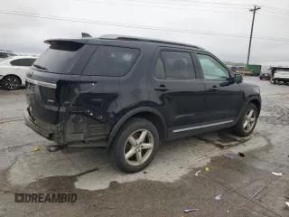 2017 Ford Explorer XLT with VIN 1FM5K8D82HGE17794, listed as a Copart auction lot 51859215 with 101,353 mi miles and Clean title. Bid and sale history available at DreamBid. Image 3.
