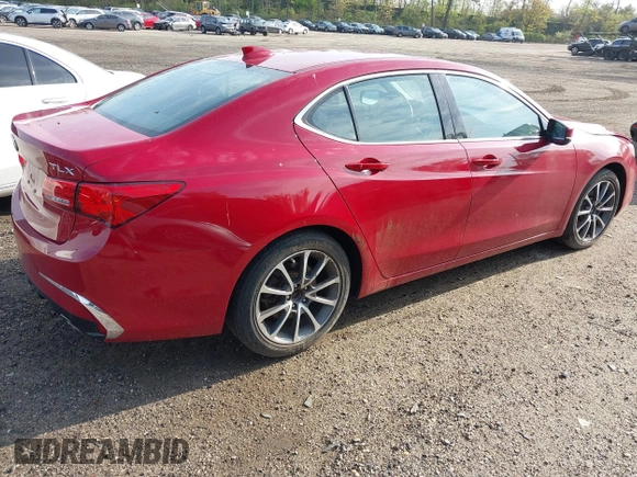 2019 Acura TLX with VIN 19UUB2F37KA005185, listed as a IAAI auction lot 42149495 with 53,345 mi miles and . Bid and sale history available at DreamBid. Image 4.