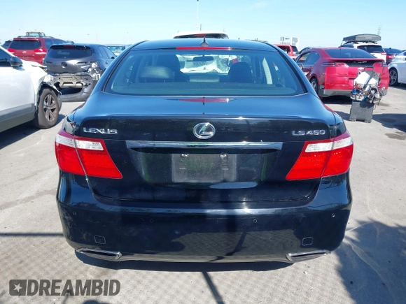 2008 Lexus LS 460 with VIN JTHBL46F385083603, listed as a IAAI auction lot 42085788 with Not Provided miles and . Bid and sale history available at DreamBid. Image 17.