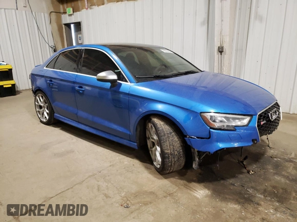 2018 Audi RS 3 z VIN WUABWGFF0J1902447, wystawiony jako Copart lot #68323604 z przebiegiem 95 354 mil mil oraz Szkoda całkowita • Salvage title. Historia ofert i sprzedaży dostępna na DreamBid. Obrazek 4.