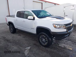2018 Chevrolet Colorado 4WD ZR2 with VIN 1GCGTEEN2J1134530, listed as a IAAI auction lot 41245135 with 46,713 mi miles. Bid and sale history available at carsss.com. Image 1.