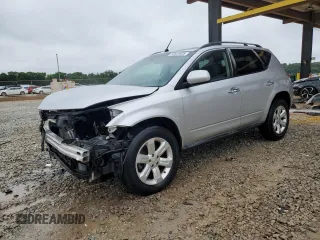 2007 Nissan Murano S with VIN JN8AZ08W67W636047, listed as a Copart auction lot 60928005 with 171,458 mi miles and Salvage title. Bid and sale history available at DreamBid. Image 1.