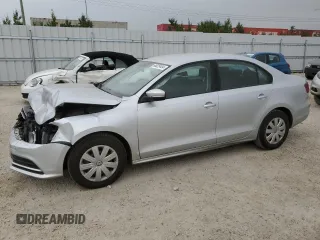2016 Volkswagen Jetta Sedan 1.4T S w/Technology with VIN 3VW267AJ0GM253525, listed as a Copart auction lot 64025404 with 60,674 mi miles and Salvage Title. Bid and sale history available at carsss.com. Image 1.