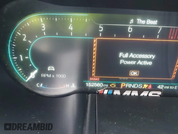 2019 Ford Mustang GT with VIN 1FA6P8CF2K5141734, listed as a IAAI auction lot 42303880 with 152,560 mi miles and . Bid and sale history available at DreamBid. Image 16.